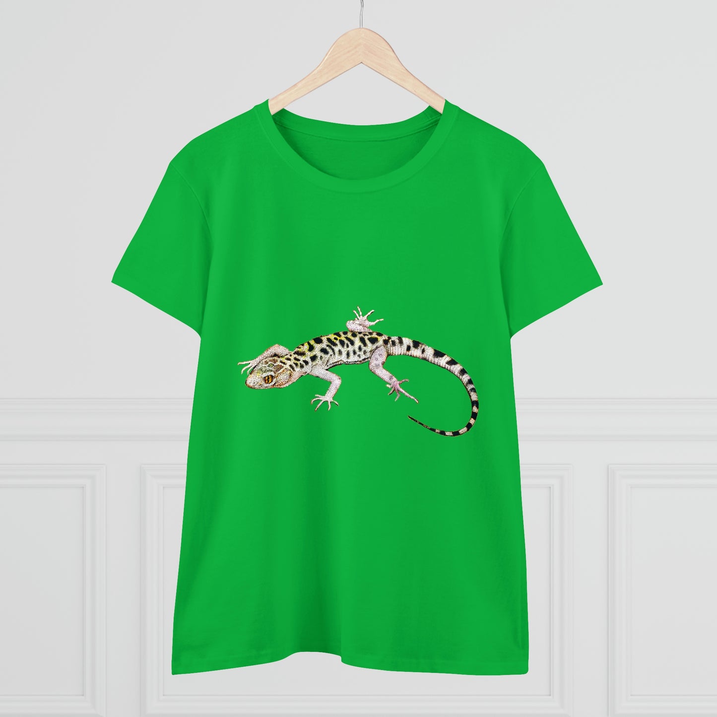 Colorful Lizard 🦎 Women Cotton T-Shirt