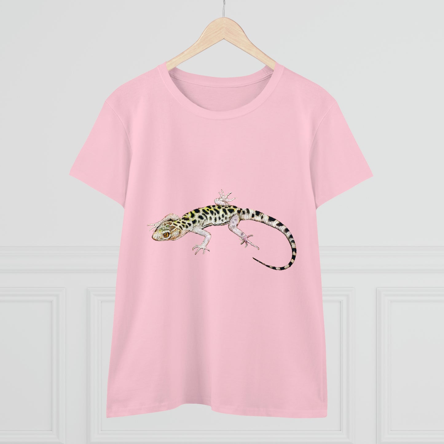 Colorful Lizard 🦎 Women Cotton T-Shirt