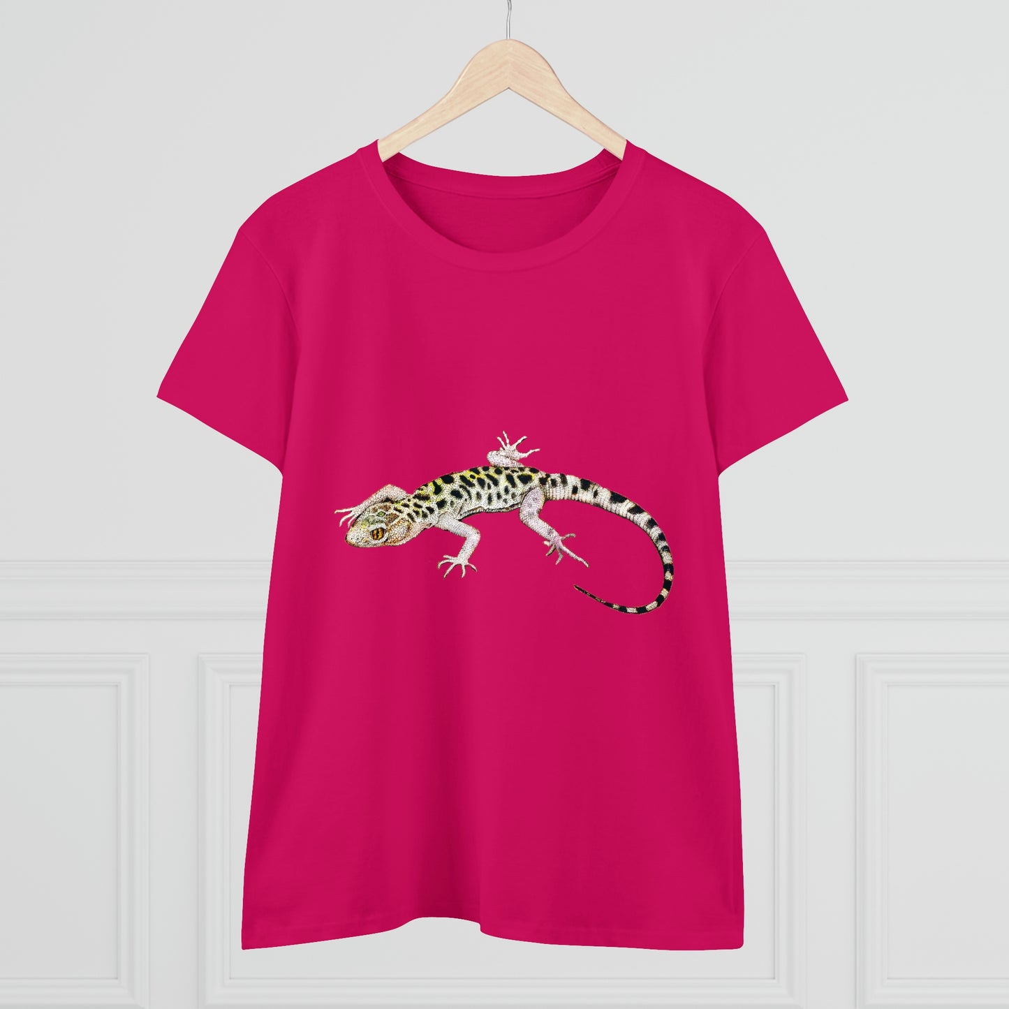 Colorful Lizard 🦎 Women Cotton T-Shirt