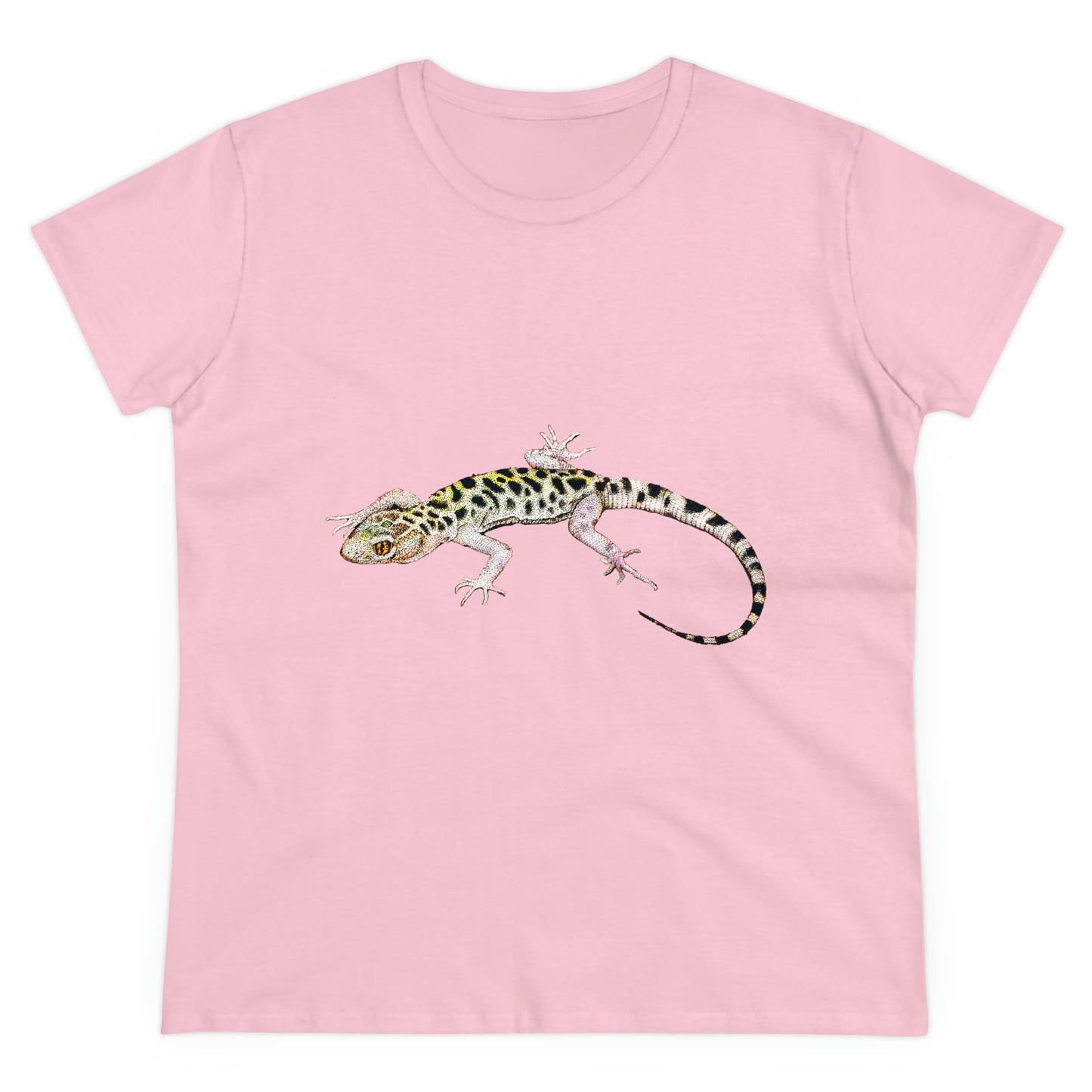 Colorful Lizard 🦎 Women Cotton T-Shirt