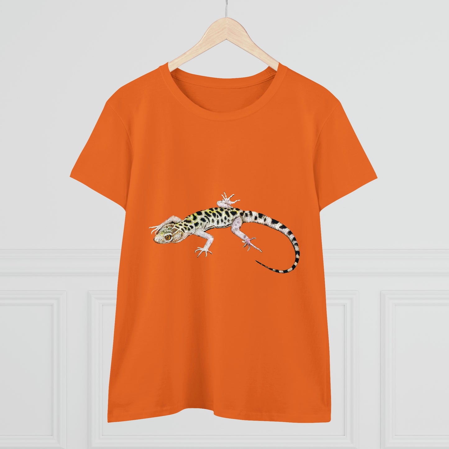 Colorful Lizard 🦎 Women Cotton T-Shirt