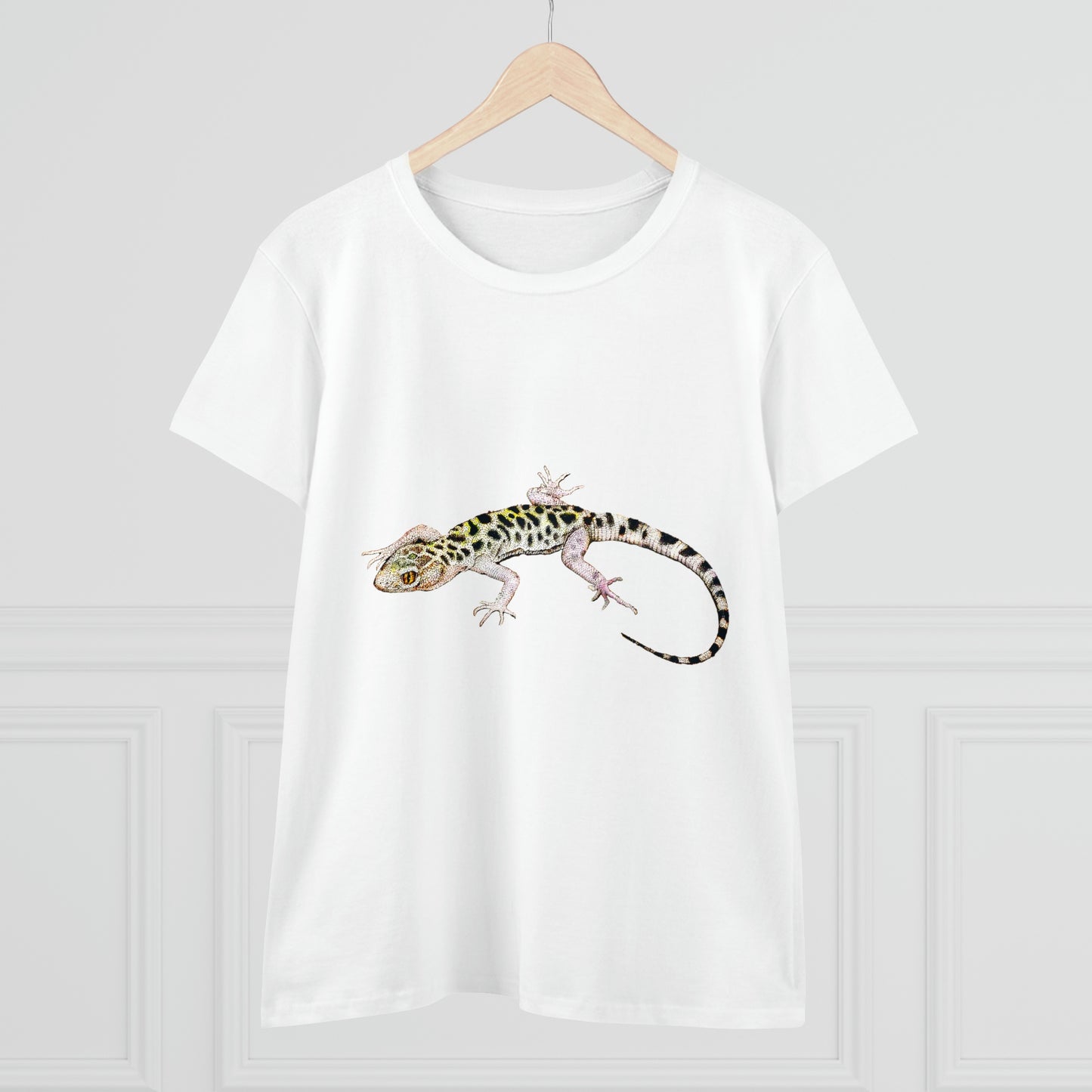Colorful Lizard 🦎 Women Cotton T-Shirt