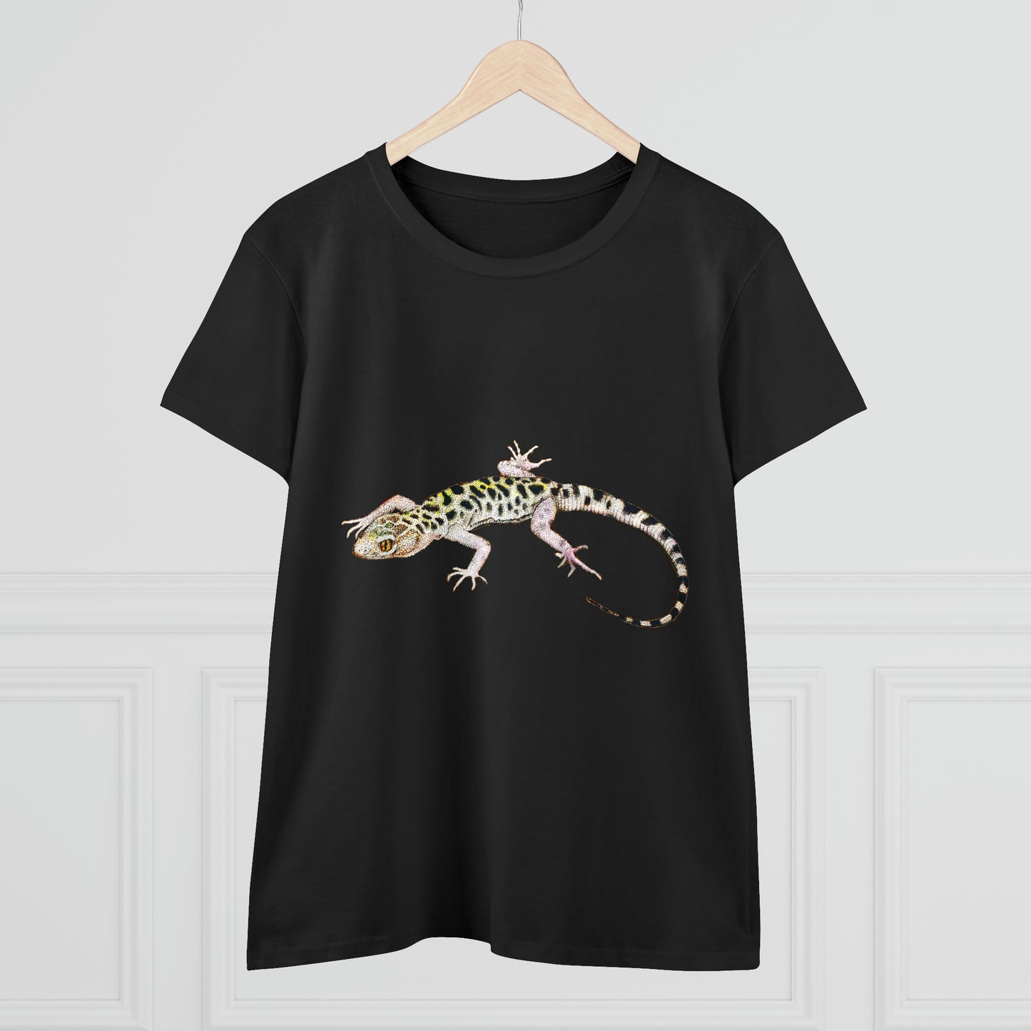 Colorful Lizard 🦎 Women Cotton T-Shirt