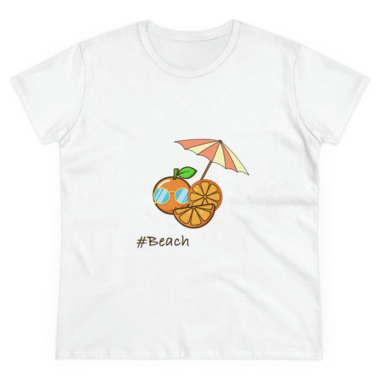🍊 Orange on the Beach Women T-shirt